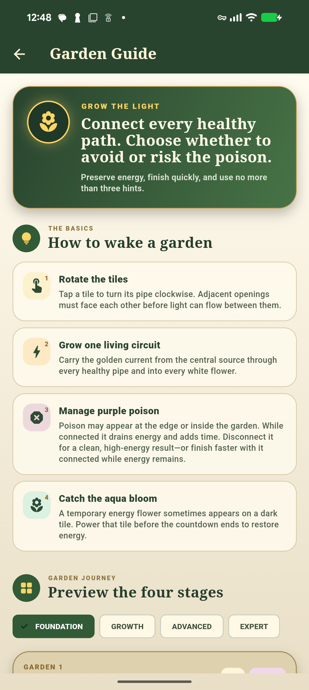 Flux Flora game guide